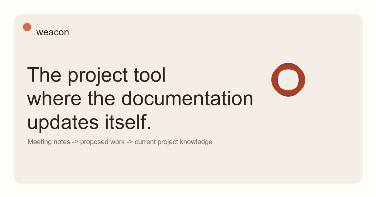 I built a project management tool that turns unstructured notes into tasks and documentation